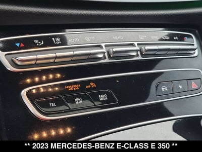 2023 Mercedes-Benz E 350 E 350