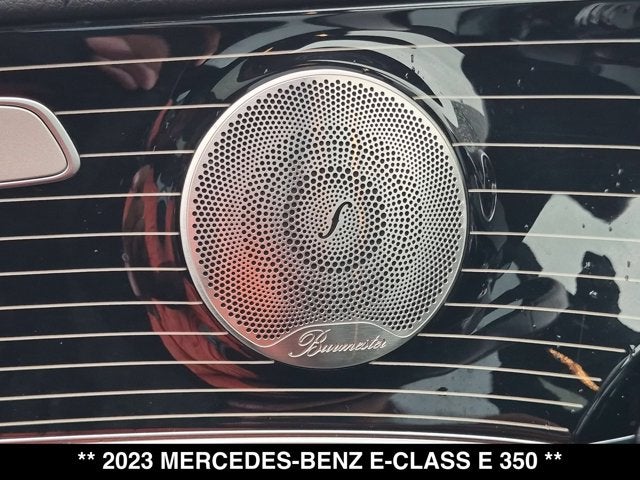 2023 Mercedes-Benz E 350 E 350
