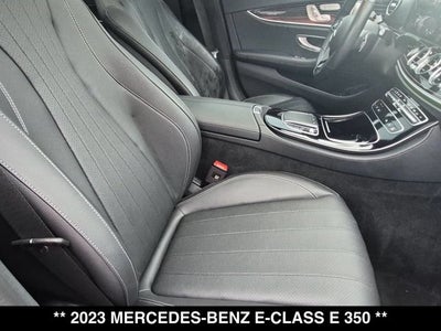 2023 Mercedes-Benz E 350 E 350