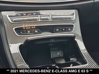 2021 Mercedes-Benz AMG® E 63 AMG® E 63 S