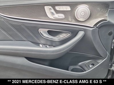 2021 Mercedes-Benz AMG® E 63 AMG® E 63 S