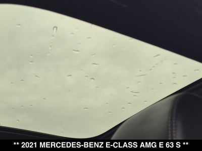 2021 Mercedes-Benz AMG® E 63 AMG® E 63 S