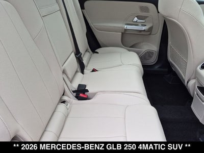 2026 Mercedes-Benz GLB 250 GLB 250 4MATIC® SUV