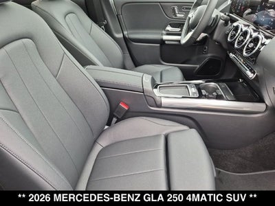 2026 Mercedes-Benz GLA 250 GLA 250 4MATIC® SUV