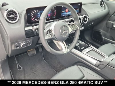 2026 Mercedes-Benz GLA 250 GLA 250 4MATIC® SUV