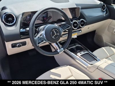2026 Mercedes-Benz GLA GLA 250 4MATIC® SUV