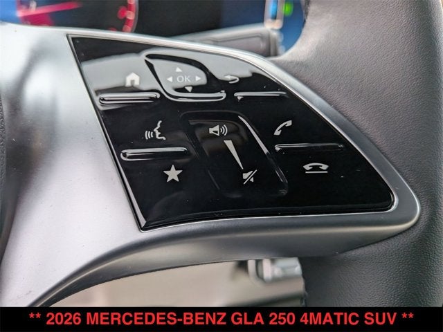2026 Mercedes-Benz GLA GLA 250 4MATIC® SUV