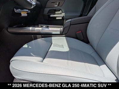 2026 Mercedes-Benz GLA 250 GLA 250 4MATIC® SUV
