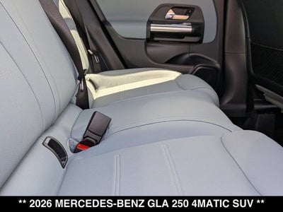 2026 Mercedes-Benz GLA 250 GLA 250 4MATIC® SUV