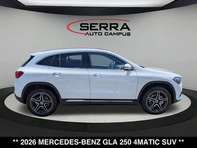 2026 Mercedes-Benz GLA 250 GLA 250 4MATIC® SUV
