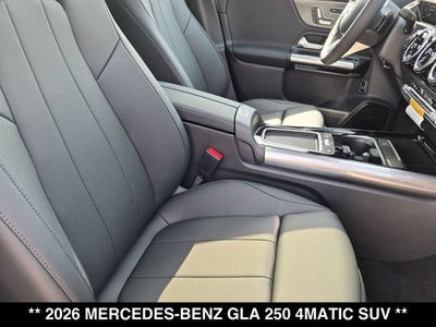 2026 Mercedes-Benz GLA 250 GLA 250 4MATIC® SUV