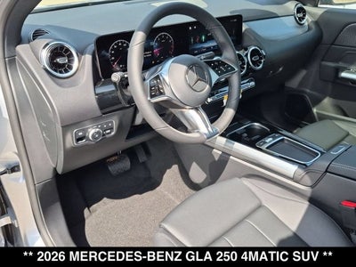 2026 Mercedes-Benz GLA 250 GLA 250 4MATIC® SUV