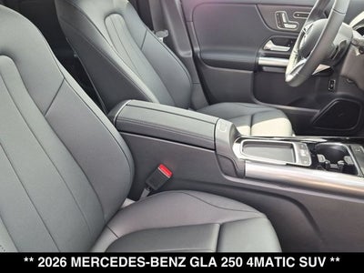 2026 Mercedes-Benz GLA GLA 250 4MATIC® SUV