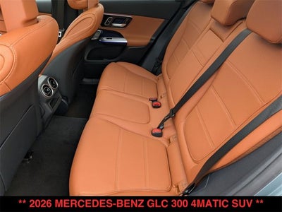 2026 Mercedes-Benz GLC 300 GLC 300 4MATIC® SUV