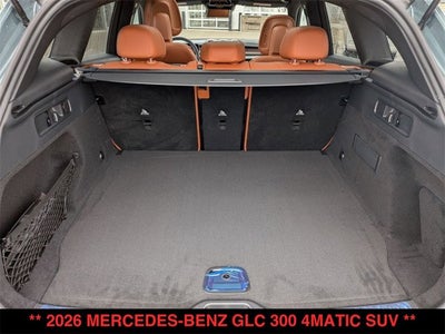 2026 Mercedes-Benz GLC 300 GLC 300 4MATIC® SUV