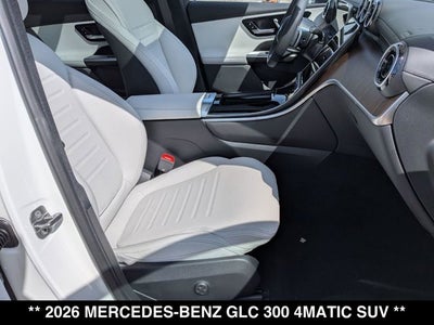 2026 Mercedes-Benz GLC 300 GLC 300 4MATIC® SUV