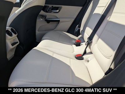 2026 Mercedes-Benz GLC 300 GLC 300 4MATIC® SUV
