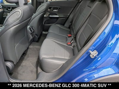 2026 Mercedes-Benz GLC GLC 300 4MATIC® SUV