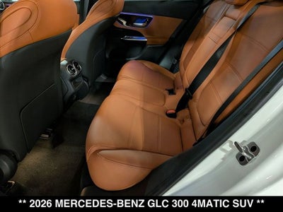 2026 Mercedes-Benz GLC 300 GLC 300 4MATIC® SUV