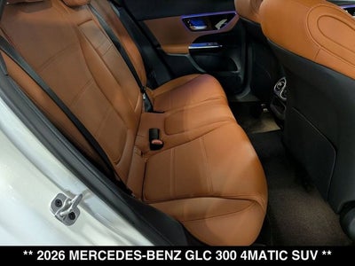 2026 Mercedes-Benz GLC 300 GLC 300 4MATIC® SUV