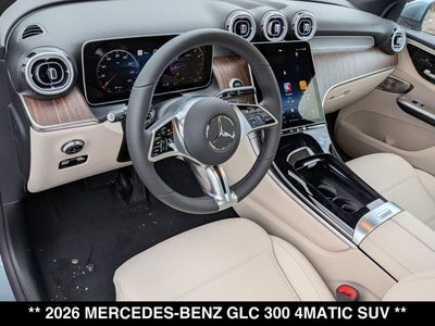 2026 Mercedes-Benz GLC 300 GLC 300 4MATIC® SUV