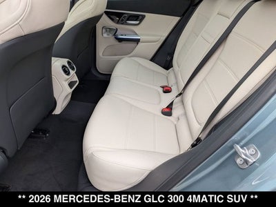 2026 Mercedes-Benz GLC 300 GLC 300 4MATIC® SUV