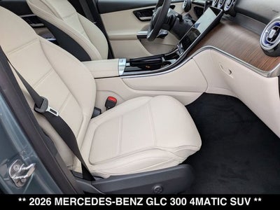 2026 Mercedes-Benz GLC 300 GLC 300 4MATIC® SUV