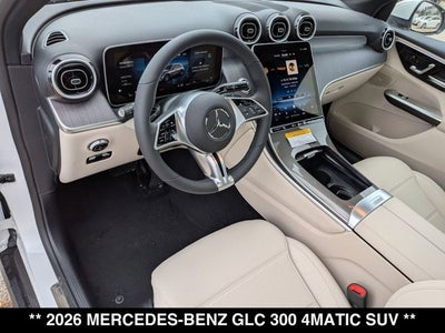 2026 Mercedes-Benz GLC 300 GLC 300 4MATIC® SUV