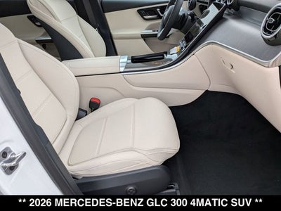 2026 Mercedes-Benz GLC 300 GLC 300 4MATIC® SUV