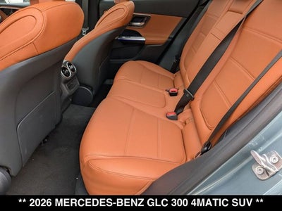 2026 Mercedes-Benz GLC GLC 300 4MATIC® SUV