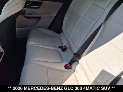 2026 Mercedes-Benz GLC GLC 300 4MATIC® SUV
