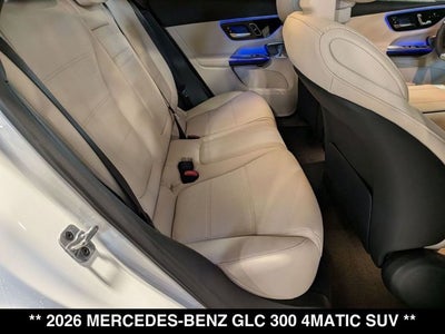 2026 Mercedes-Benz GLC 300 GLC 300 4MATIC® SUV