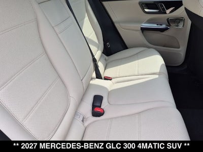 2027 Mercedes-Benz GLC 300 GLC 300 4MATIC® SUV