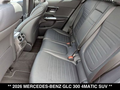 2026 Mercedes-Benz GLC 300 GLC 300 4MATIC® SUV
