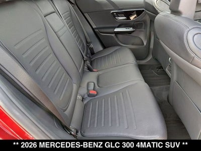 2026 Mercedes-Benz GLC 300 GLC 300 4MATIC® SUV