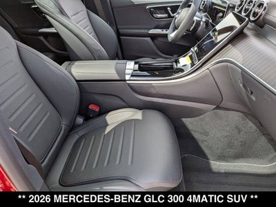 2026 Mercedes-Benz GLC 300 GLC 300 4MATIC® SUV