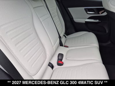 2027 Mercedes-Benz GLC 300 GLC 300 4MATIC® SUV