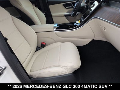 2026 Mercedes-Benz GLC 300 GLC 300 4MATIC® SUV