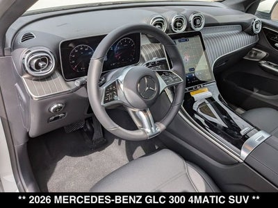 2026 Mercedes-Benz GLC GLC 300 4MATIC® SUV