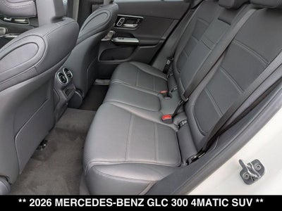 2026 Mercedes-Benz GLC GLC 300 4MATIC® SUV