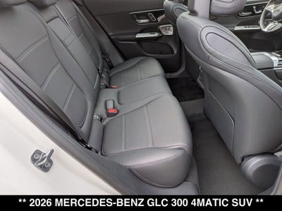 2026 Mercedes-Benz GLC GLC 300 4MATIC® SUV