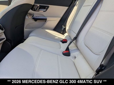2026 Mercedes-Benz GLC 300 GLC 300 4MATIC® SUV