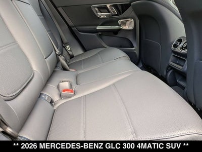 2026 Mercedes-Benz GLC 300 GLC 300 4MATIC® SUV