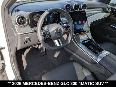 2026 Mercedes-Benz GLC 300 GLC 300 4MATIC® SUV