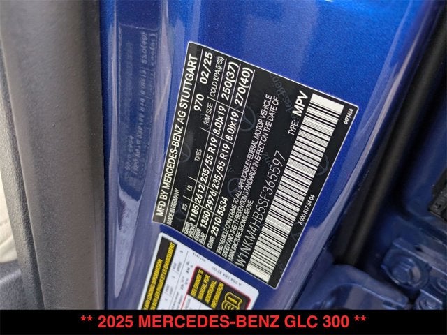 2025 Mercedes-Benz GLC 300 GLC 300