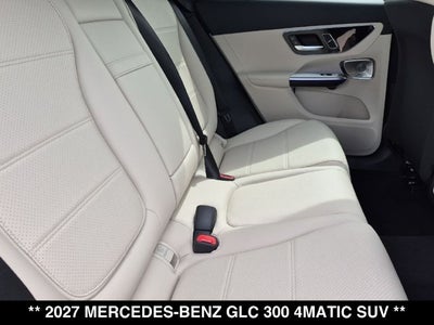 2027 Mercedes-Benz GLC 300 GLC 300 4MATIC® SUV