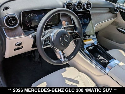 2026 Mercedes-Benz GLC 300 GLC 300 4MATIC® SUV