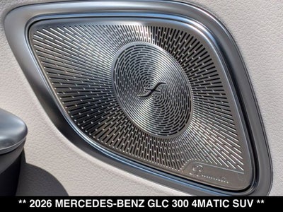 2026 Mercedes-Benz GLC 300 GLC 300 4MATIC® SUV