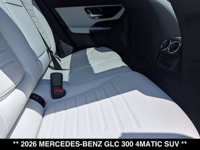 2026 Mercedes-Benz GLC 300 GLC 300 4MATIC® SUV
