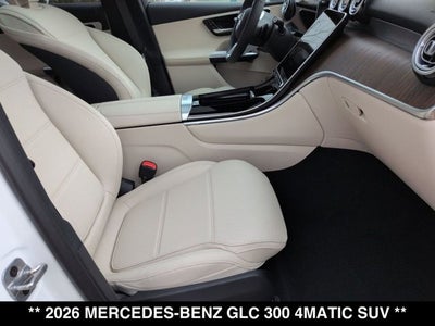 2026 Mercedes-Benz GLC 300 GLC 300 4MATIC® SUV